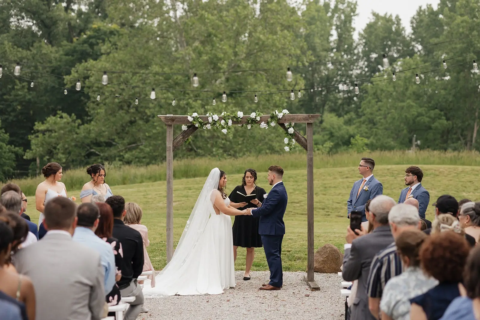 A wedding at our venue.